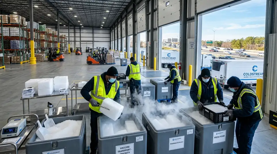 Cold Chain Logistics Dry Ice